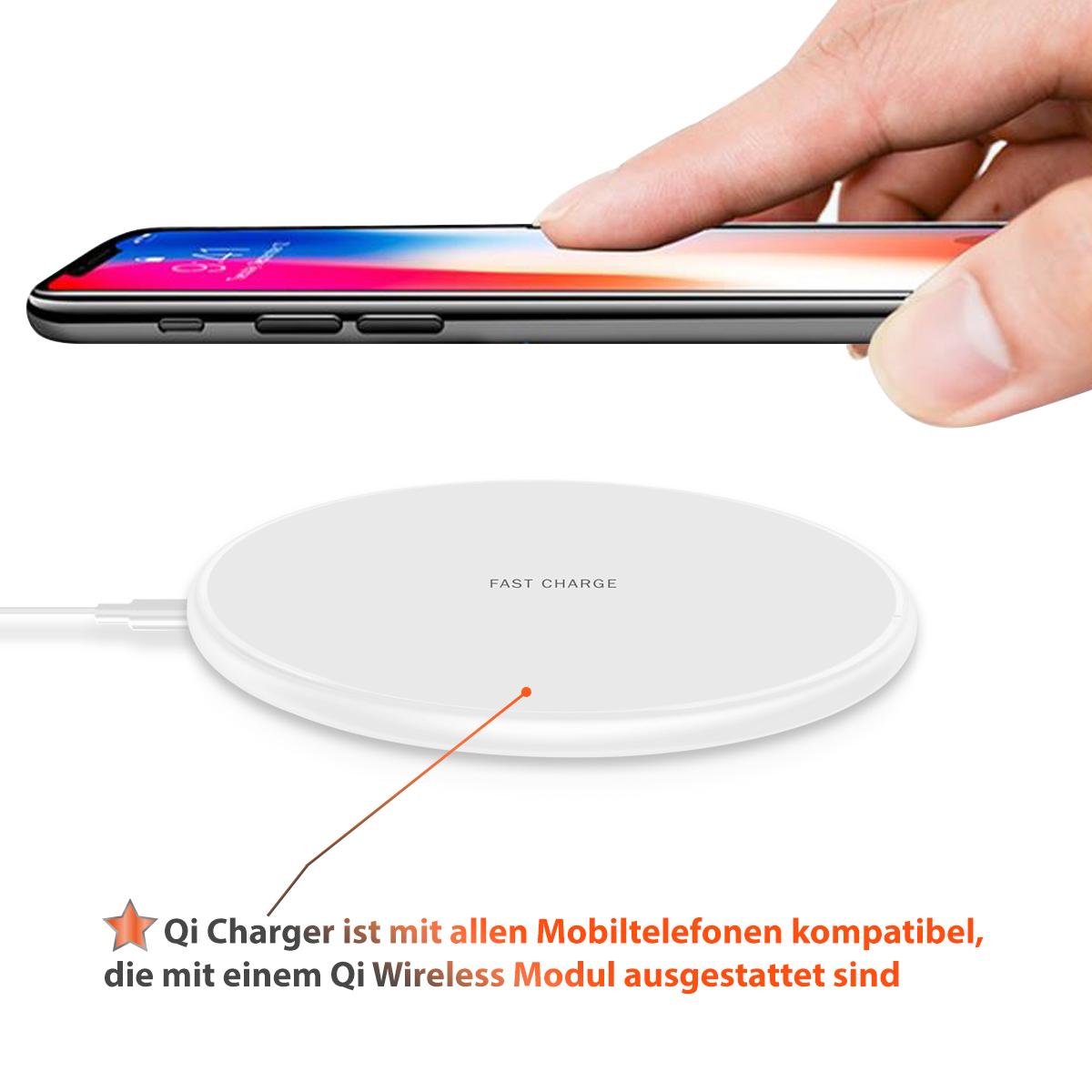 Schnell Ladeger T F R Samsung Galaxy S Fe Qi Wireless Charger